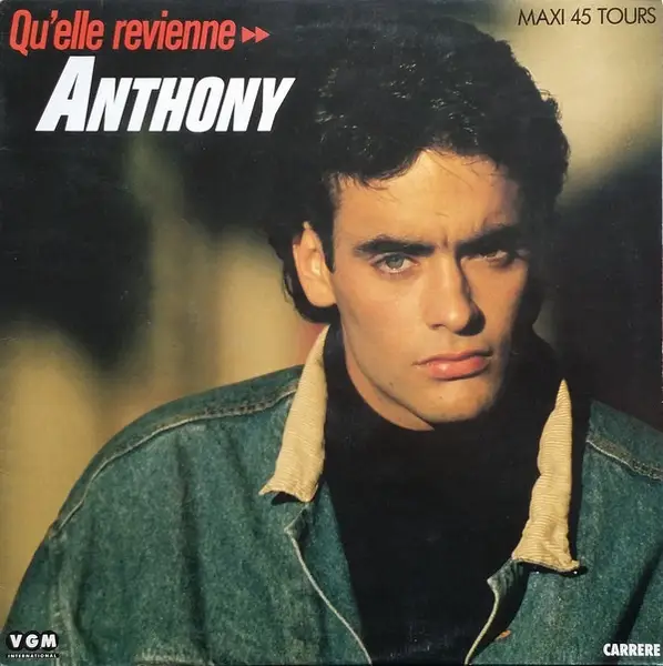 ANTHONY DELON - Qu'Elle Revienne - 12 inch x 1