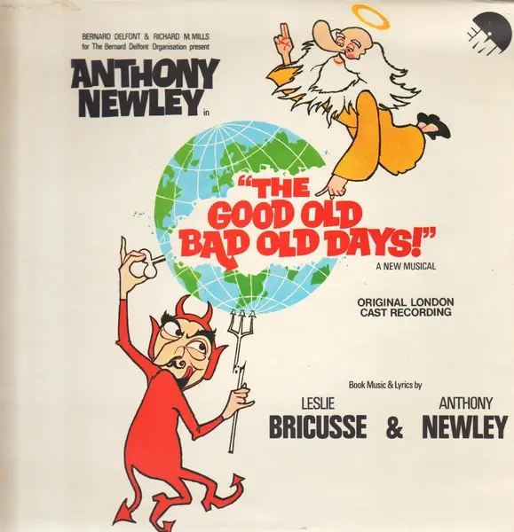 ANTHONY NEWLEY - The Good Old Bad Old Days (Original London Cast Recording) - Disque 33T