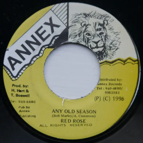 ANTHONY RED ROSE - Any Old Season - Disque 45T x 1