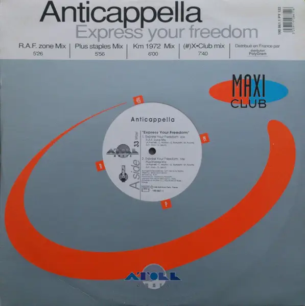 ANTICAPPELLA - Express Your Freedom - Disque Maxi x 1