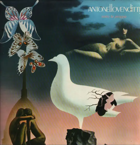 ANTONELLO VENDITTI - Sotto La Pioggia - Disque 33T