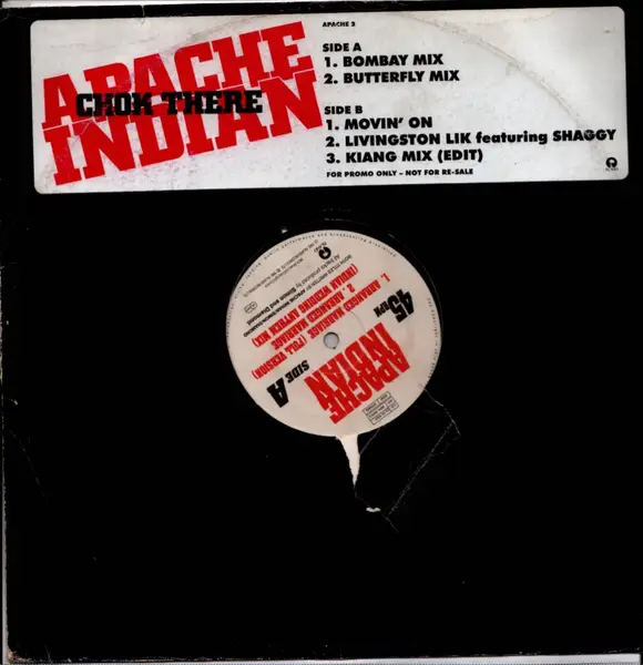 APACHE INDIAN - Chock There - Disque Maxi x 1