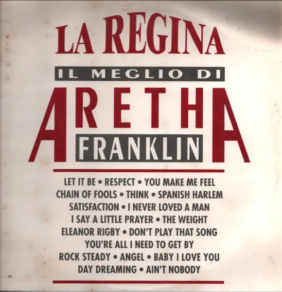 ARETHA FRANKLIN - La Regina (Il Meglio Di Aretha Franklin) - LP