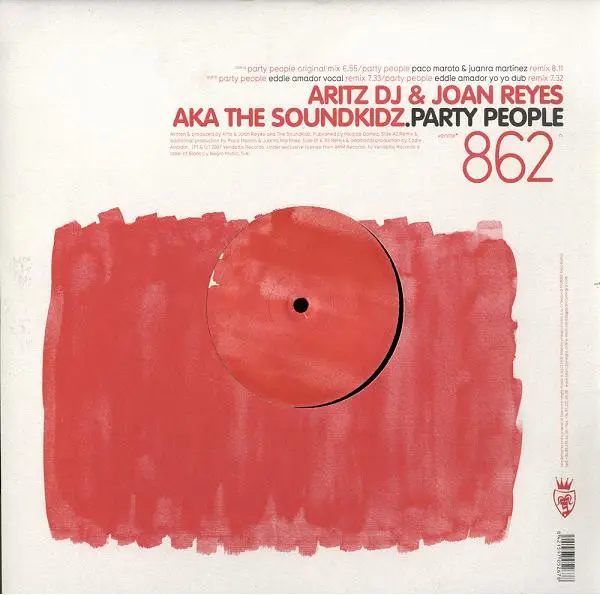 ARITZ & JOAN REYES AKA THE SOUNDKIDZ - Party People - 12 inch x 1
