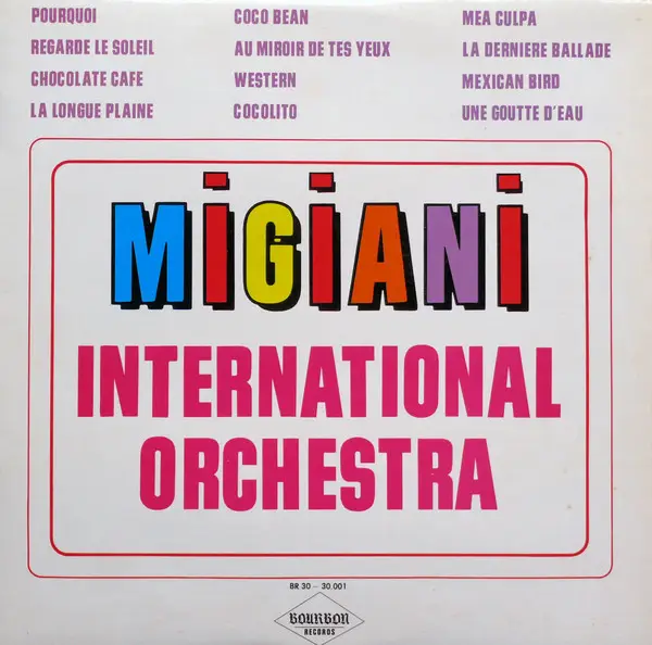 ARMAND MIGIANI ET SON ORCHESTRE - Migiani International Orchestra - LP
