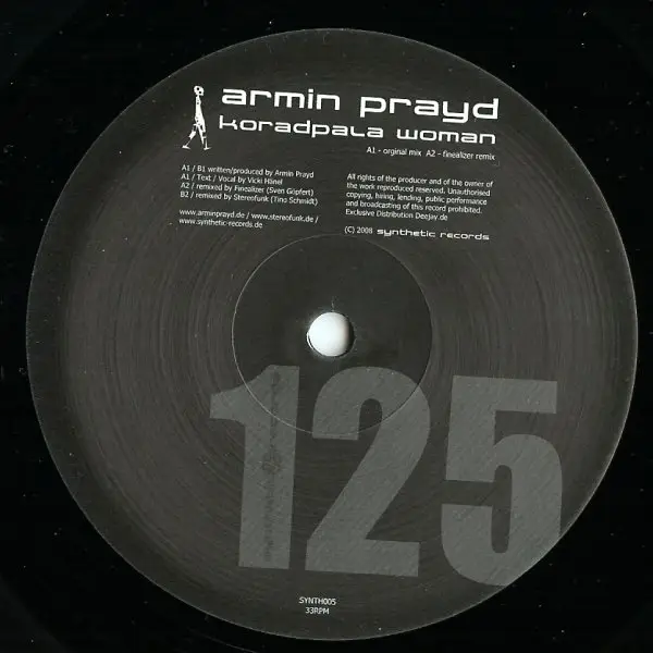 ARMIN PRAYD - Koradpala Woman / Koradpala Kids - Disque Maxi x 1