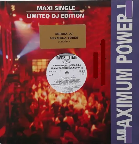 ARRIBA DJ & CO FEAT SOMA RIBA - Les Mega Tubes (La Nouba 3) (LIMITED EDITION) - 12 inch x 1