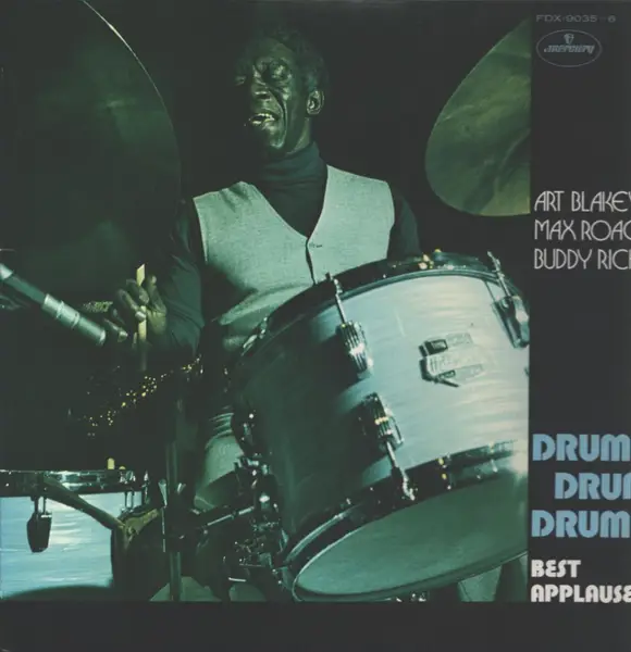 ART BLAKEY MAX ROACH BUDDY RICH - Drum Drum Drum / Best Applause - LP x 2