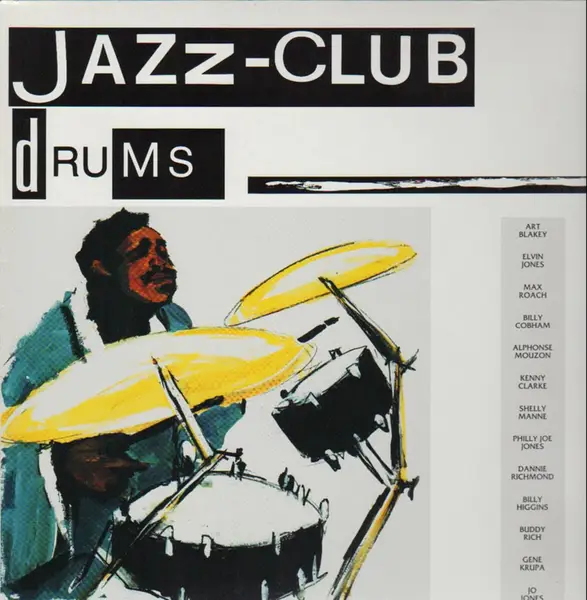 ART BLAKEY, ELVIN JONES, MAX ROACH... - Jazz-Club  Drums - Disque 33T