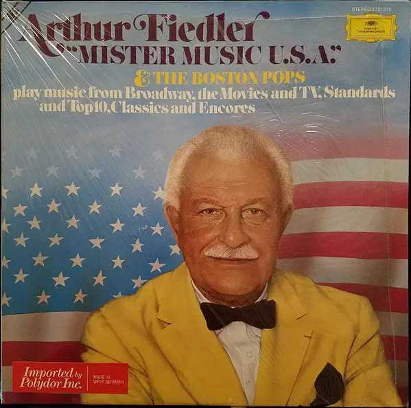 ARTHUR FIEDLER , THE BOSTON POPS ORCHESTRA - Mister Music U.S.A. - Disque 33T x 2