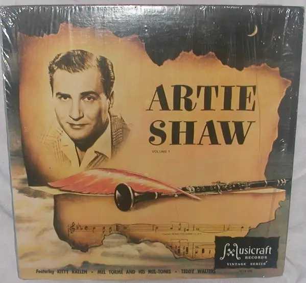 ARTIE SHAW - Clarinet Magic With The Big Band And Strings. Volume 1 - Disque 33T
