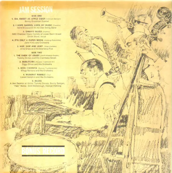 ARTIE SHAW / TOMMY DORSEY A.O. - Jam Session - LP