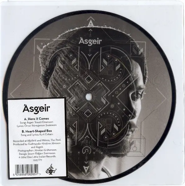 ÁSGEIR TRAUSTI - Here It Comes - Disque 45T x 1