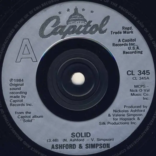 Ashford & Simpson Solid (SILVER INJECTION LABELS)