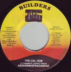 ASSASSIN / SPRAGGA BENZ / RED RAT - The Gal Dem / It's The Rat - Disque 45T x 1