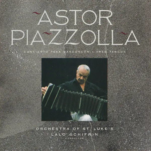 ASTOR PIAZZOLLA - Concierto Para Bandoneón / Tres Tangos - Disque CD
