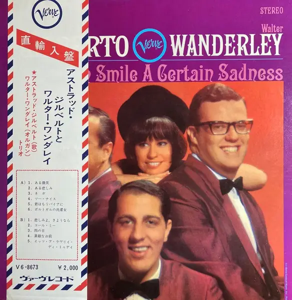 ASTRUD GILBERTO / WALTER WANDERLEY - A Certain Smile A Certain Sadness - Disque 33T