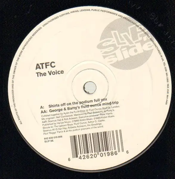ATFC - The Voice - Disque Maxi x 1