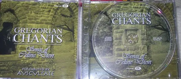 AVSCVLTATE - Gregorian Chants - The Songs Of Celine Dion - Disque CD x 3