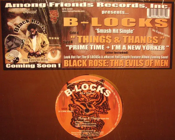 B-LOCKS - Things & Thangs - 12 inch 45 rpm