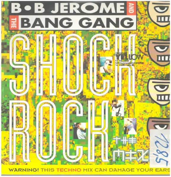 B.B. JEROME & THE BANG GANG - Shock Rock - Disque Maxi x 1