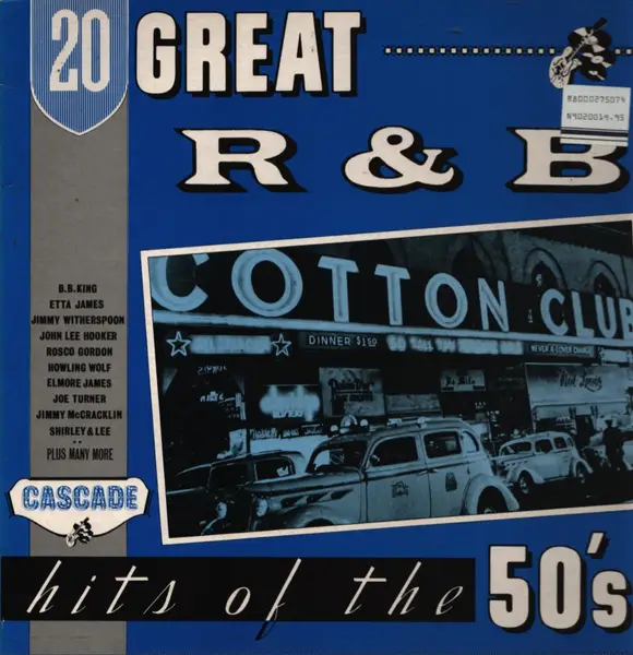 B.B. KING, ETTA JAMES, THE QUEENS A.O. - 20 Great R&B Hits Of The 50's - Disque 33T