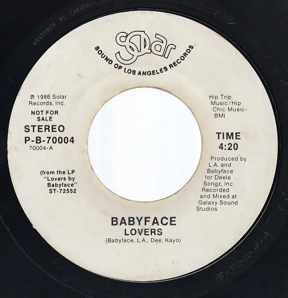 Lovers - Babyface (アルバム)