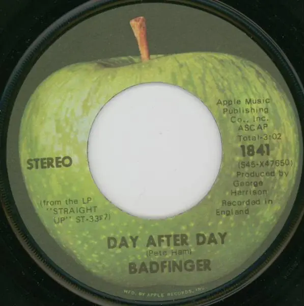 BADFINGER - Day After Day - Disque 45T x 1