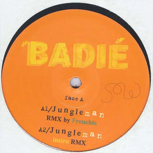 BADIÉ - Jungleman - Disque Maxi x 1