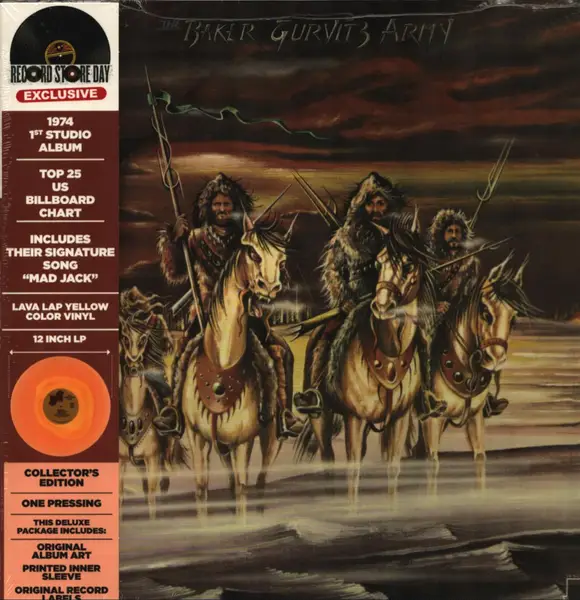 BAKER GURVITZ ARMY - The Baker Gurvitz Army - Disque 33T
