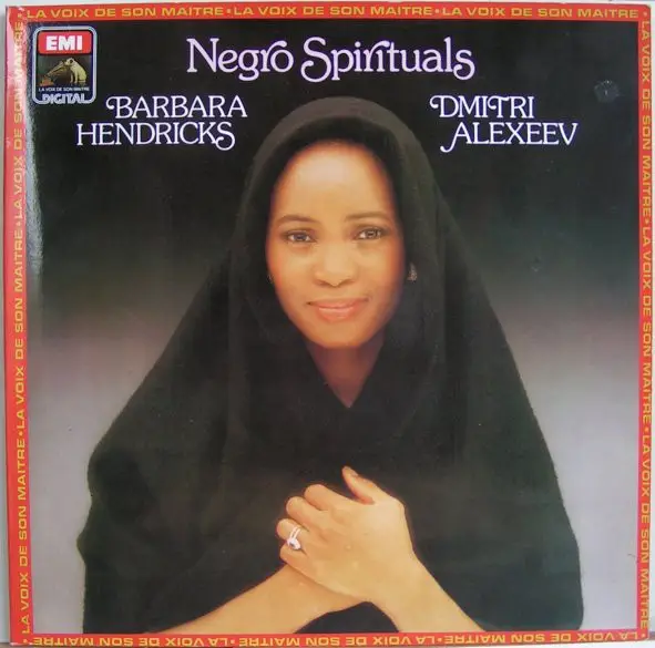 BARBARA HENDRICKS , DMITRI ALEXEEV - Negro Spirituals (GATEFOLD) - Disque 33T