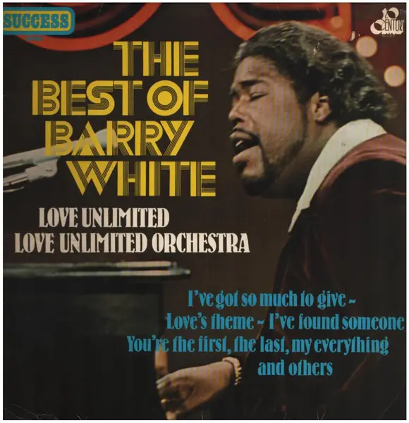 BARRY WHITE , LOVE UNLIMITED & LOVE UNLIMITED ORCHESTRA - Best Of Barry White, Love Unlimited / Love Unlimited Orchestra - Disque 33T