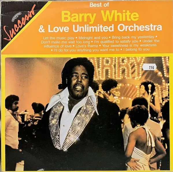 BARRY WHITE & LOVE UNLIMITED ORCHESTRA - Best Of Barry White & Love Unlimited Orchestra - LP