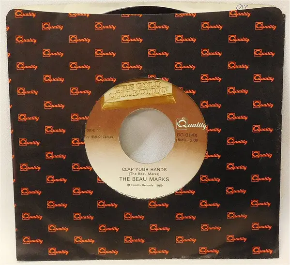 BEAU MARKS - Clap Your Hands - 7inch x 1