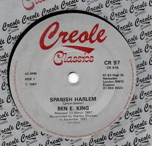 BEN E. KING - Spanish Harlem / Stand By Me (Medley) - 7inch x 1