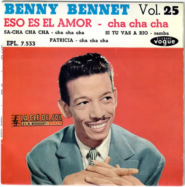 BENNY BENNET ET SON ORCHESTRE DE MUSIQUE LATINE-AMÉRICAINE - Eso Es El Amor - Disque 45T x 1