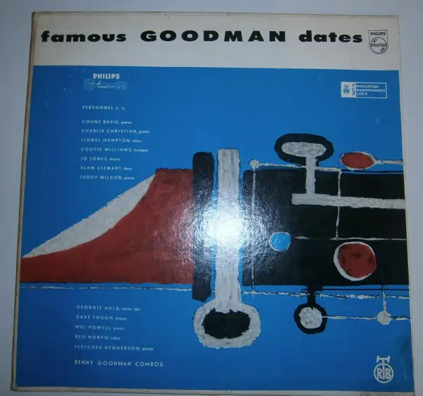 BENNY GOODMAN COMBOS - Famous Goodman Dates - Disque 33T