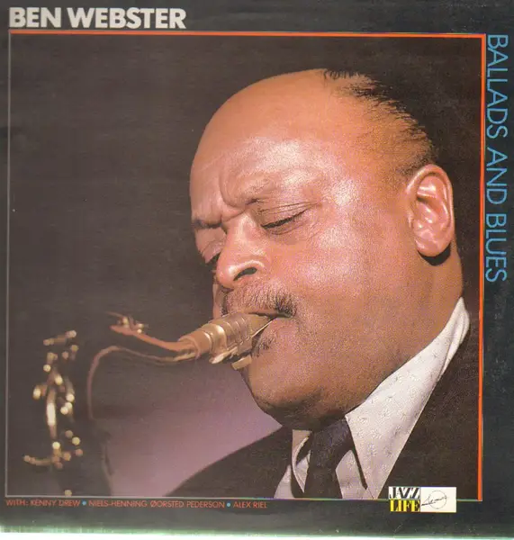 BEN WEBSTER - Ballads And Blues - Disque 33T