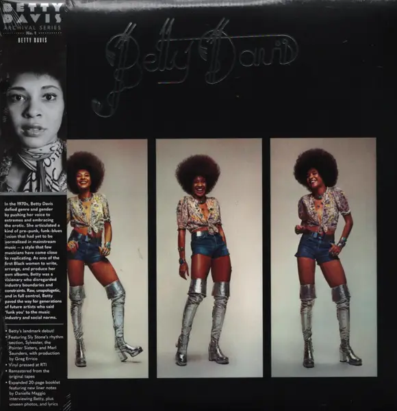 BETTY DAVIS - Betty Davis (OBI) - Disque 33T
