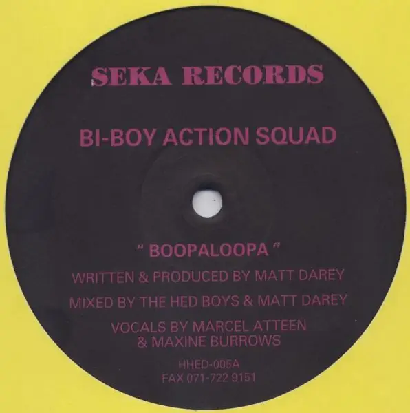BI BOY ACTION SQUAD - Boopaloopa - 12 inch x 1
