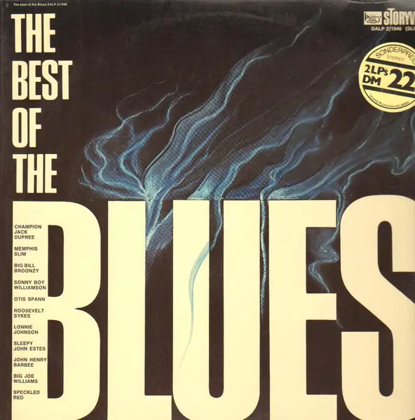 BIG BILL BROONZY, MEMPHIS SLIM, BIG JOE WILLIAMS - The Best Of The Blues (GATEFOLD) - Disque 33T x 2