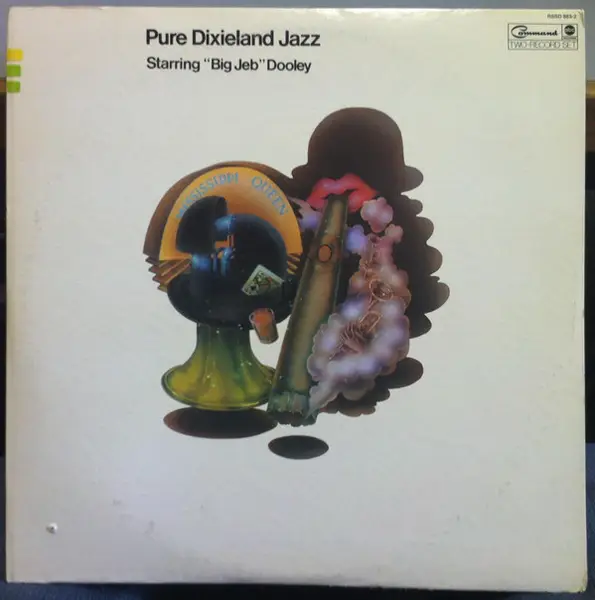BIG JEB DOOLEY - Pure Dixieland Jazz - Disque 33T x 2