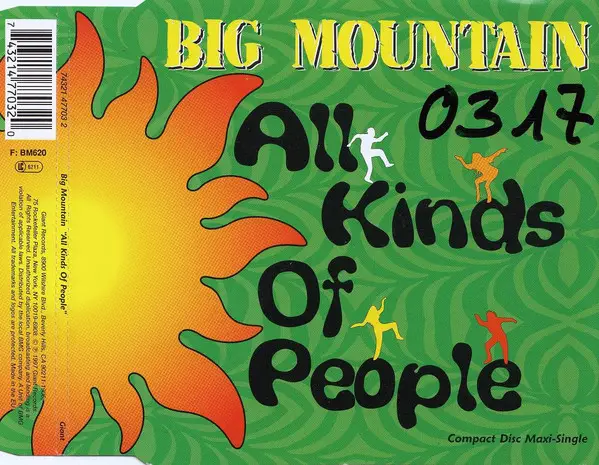 BIG MOUNTAIN - All Kinds Of People - CD