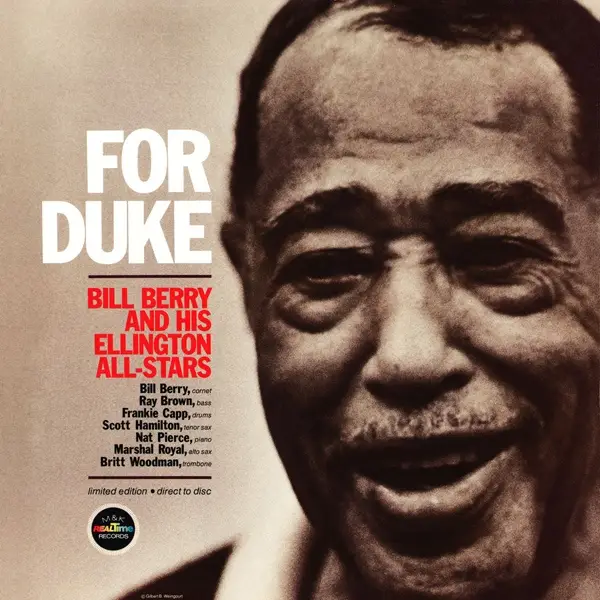 BILL BERRY AND HIS ELLINGTON ALL-STARS - For Duke (DIRECT TO DISC) - Disque 33T