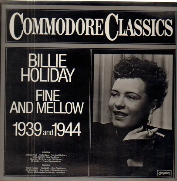BILLIE HOLIDAY - Fine And Mellow - LP