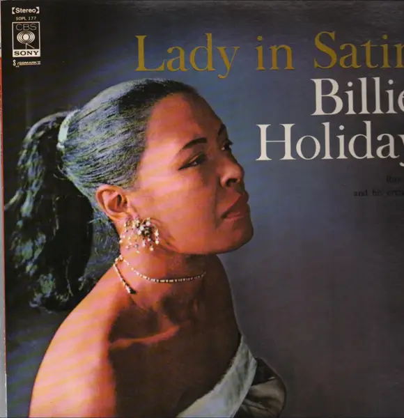 BILLIE HOLIDAY WITH RAY ELLIS AND HIS ORCHESTRA - Lady In Satin (INSERT) - Disque 33T