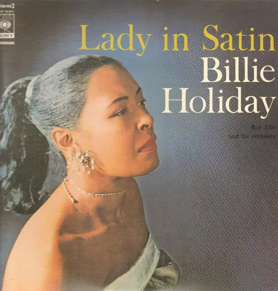 BILLIE HOLIDAY WITH RAY ELLIS AND HIS ORCHESTRA - Lady In Satin (PROMO, + INSERT) - Disque 33T