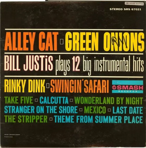BILL JUSTIS - Alley Cat / Green Onions - LP