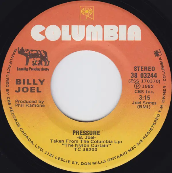 Billy Joel Pressure