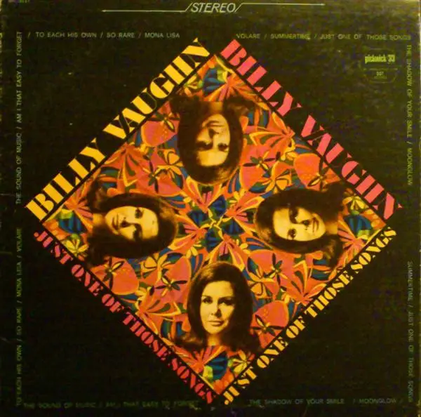 BILLY VAUGHN AND HIS ORCHESTRA - Just One Of Those Songs - Disque 33T